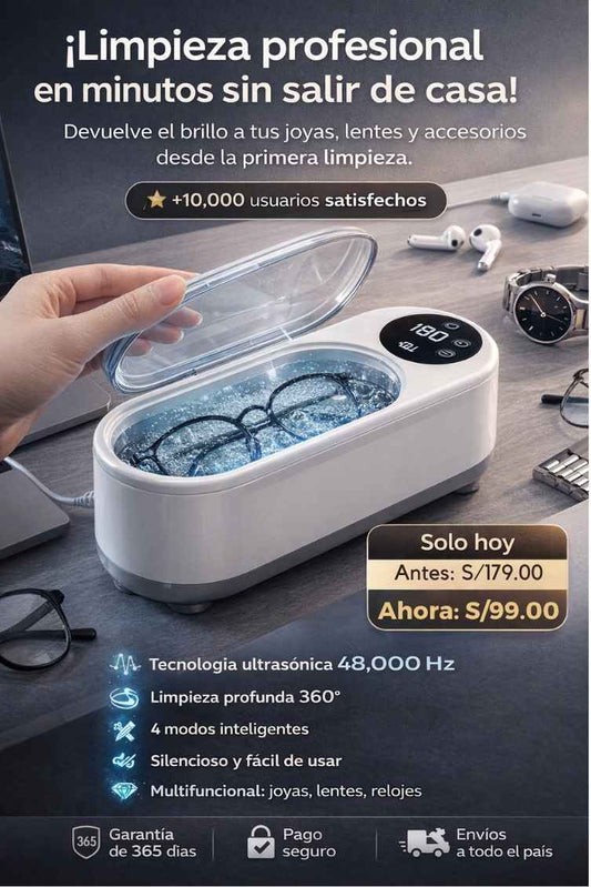 Limpiador UltraSónico PRO™